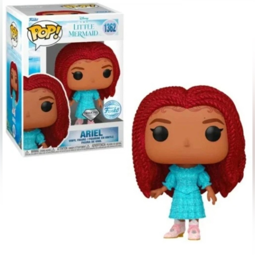 Funko Pop! Ariel Figure with Glittery Red Hair DIAMOND EDITION #1363